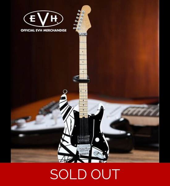 Axe Heaven Eddie Van Halen Black & White Guitar